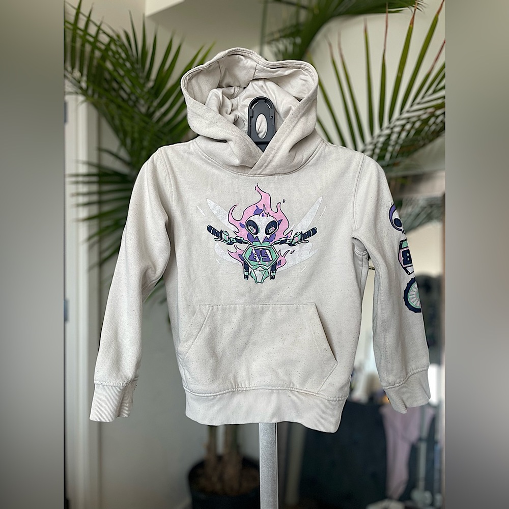 Jordan Craig Little Kids' Fuego Pullover Hoodie Cream 8447hk-cream